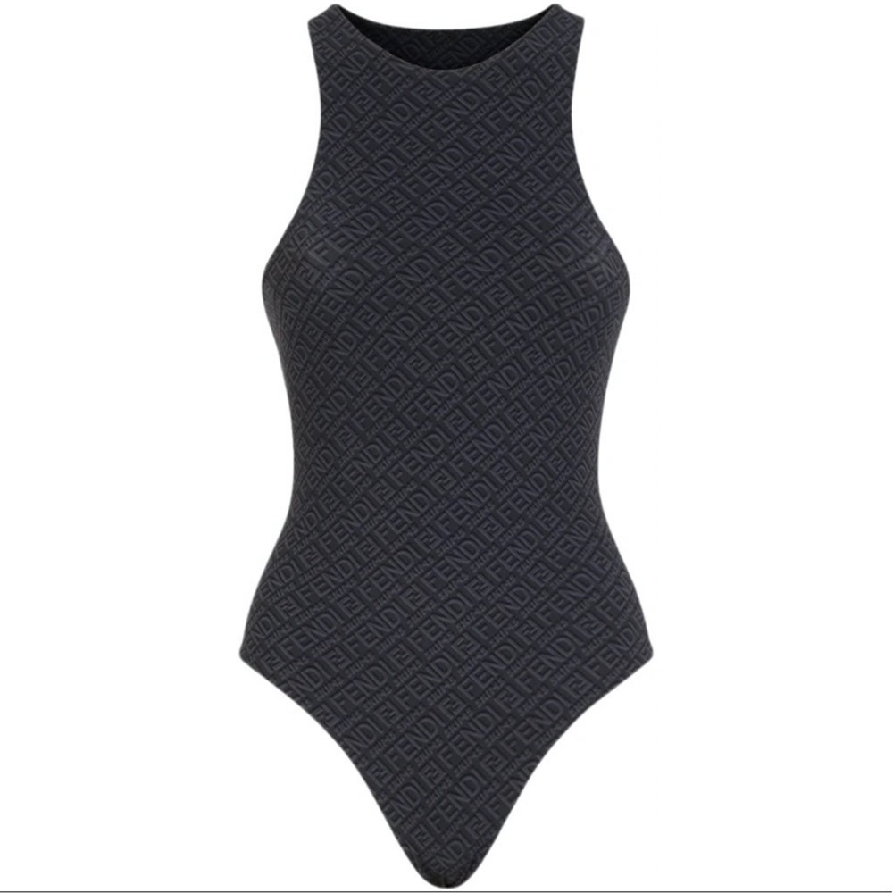 Fendi SKIMS Black Bodysuit